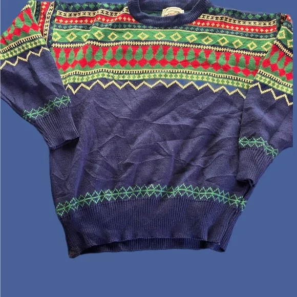 Colorful Patterned Sweater - Picture 1 of 4